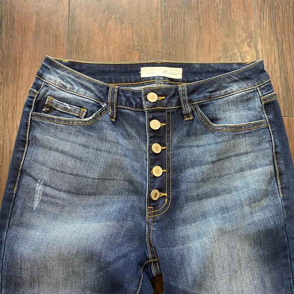 EUC Kancan Jacqlyn Button Up Size 9 / 28 KC7114D - Picture 4 of 6